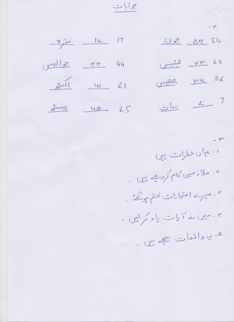 class 4 home work worksheets paf juniors